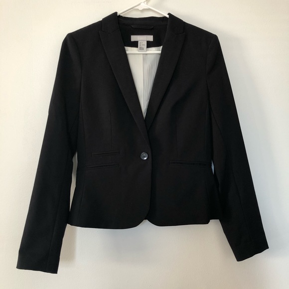H&M Jackets & Blazers - H&M Black Blazer with Pockets